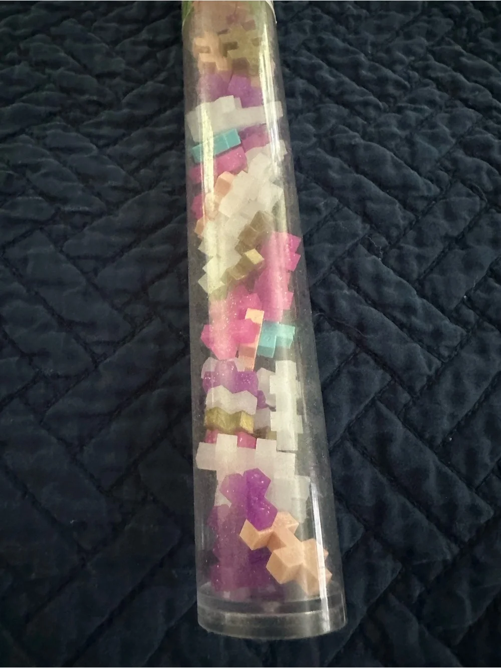 Plus Plus Fairy Creative Building Tube Toy Set - Pink 64 pieces